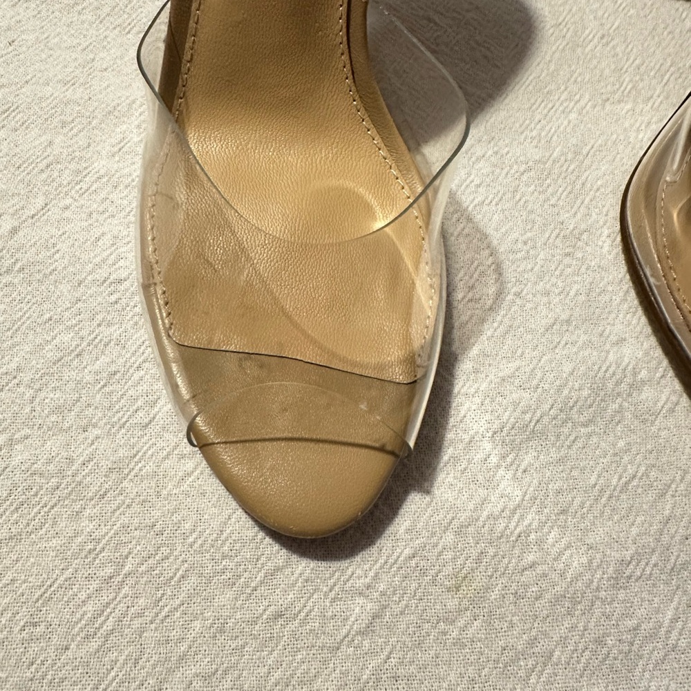 Steve Madden Transparent And Tan Heels - image 8